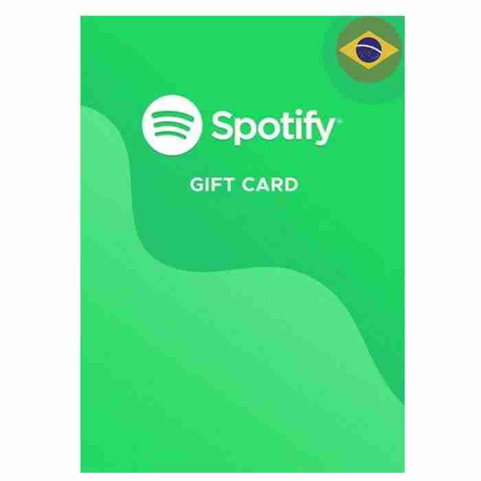 Tarjeta de regalo Spotify Brasil (BR)